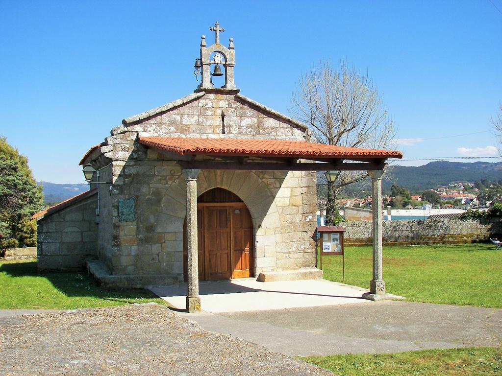 Hostal Santa Marta Playa Baiona Exterior foto